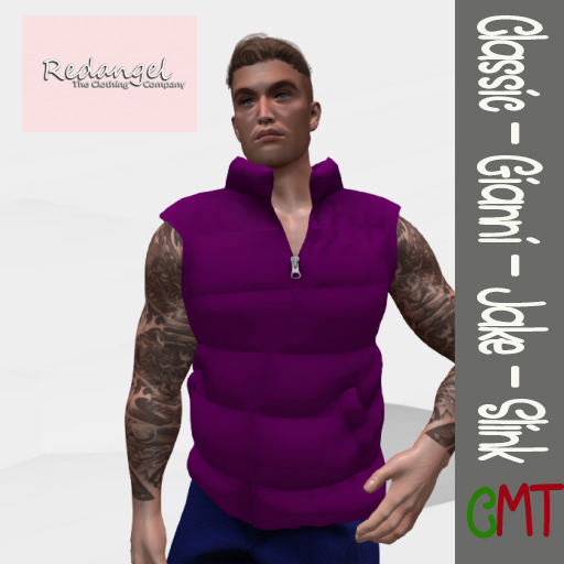 DS Quilt Dark Purple Padded Vest
